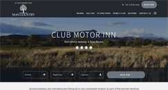 Desktop Screenshot of clubmotorinn.com.au